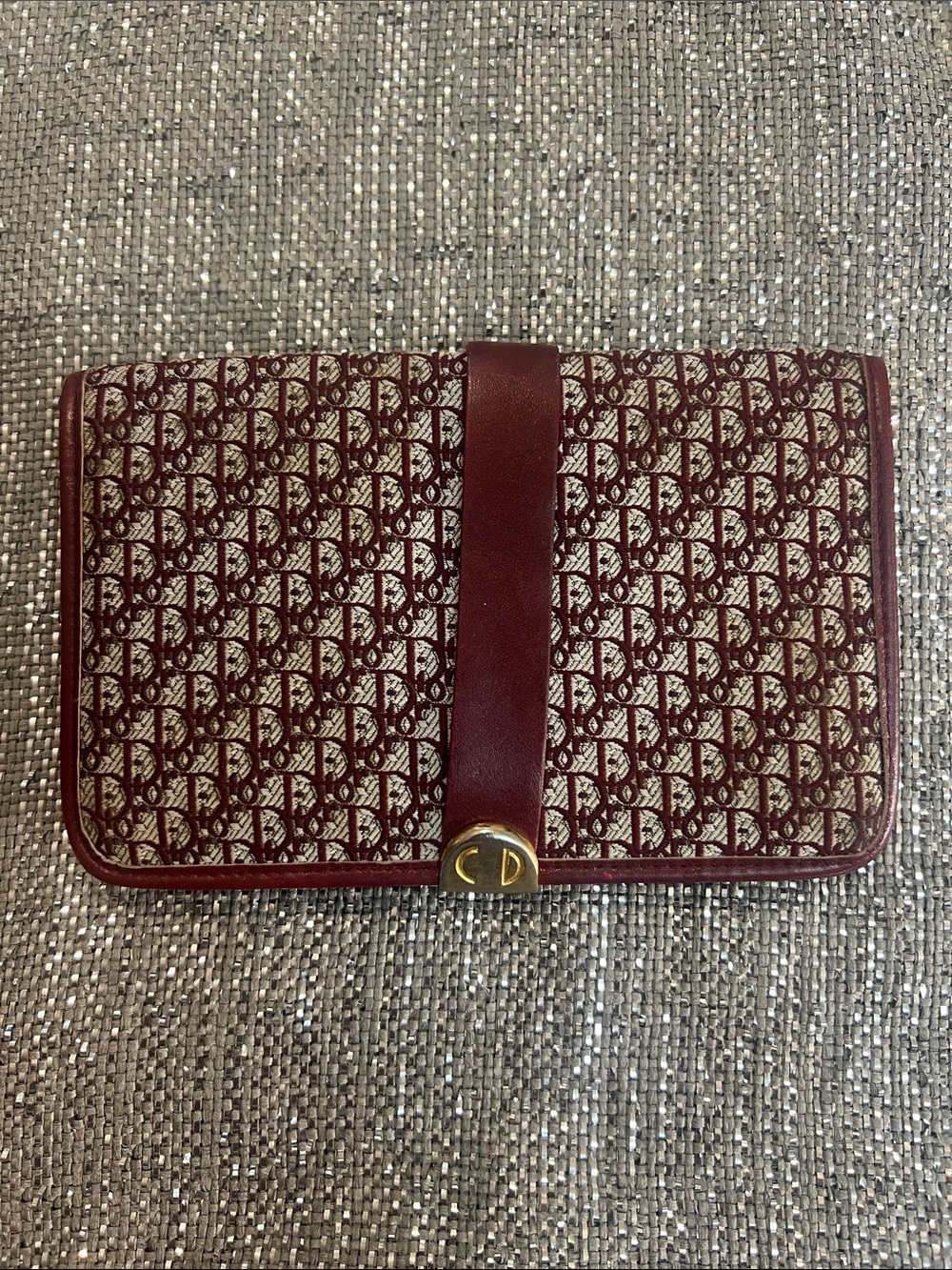 Christian Dior Trotter Bifold Monogram Wallet